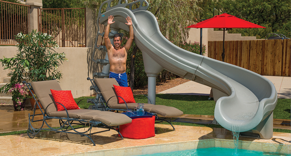 Swimming Pool Slides: A Buyer’s Guide
